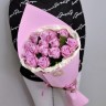 Конвертик счастья №1. 15 фиолетовых роз с доставкой в Кисловодске