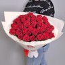 Букет 35 красных роз с доставкой в Кисловодске