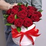 Коробочка счастья Красные розы 15шт с доставкой в Кисловодске