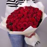 Букет 55 красных роз с доставкой в Кисловодске
