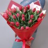Солнце ясное Красные тюльпаны с доставкой в Кисловодске