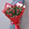 Солнце ясное Красные тюльпаны с доставкой в Кисловодске