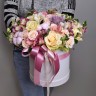 Цветы в коробке Женское счастье с доставкой в Кисловодске