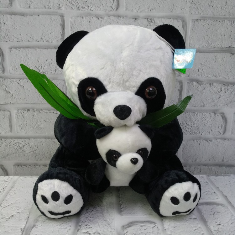 Панда с детёнышем 20255-30 с доставкой в Кисловодске