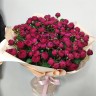 Букет красных пионовидных роз с доставкой в Кисловодске