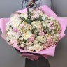 Букет из роз и гортензиий Нежное облако с доставкой в Кисловодске