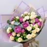 Приятное впечатление Букет кустовых роз с доставкой в Кисловодске