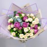 Приятное впечатление Букет кустовых роз с доставкой в Кисловодске